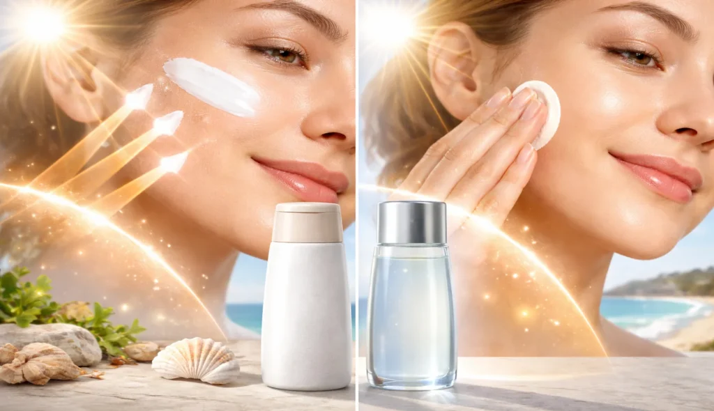 Chemical and mineral sunscreens explained