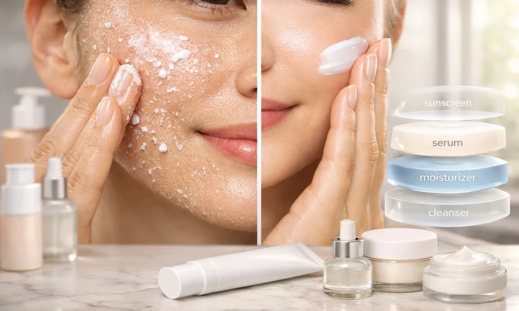 Sunscreen pilling fix