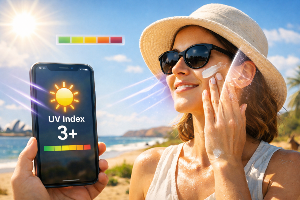 uv index sunscreen uv 3 plus